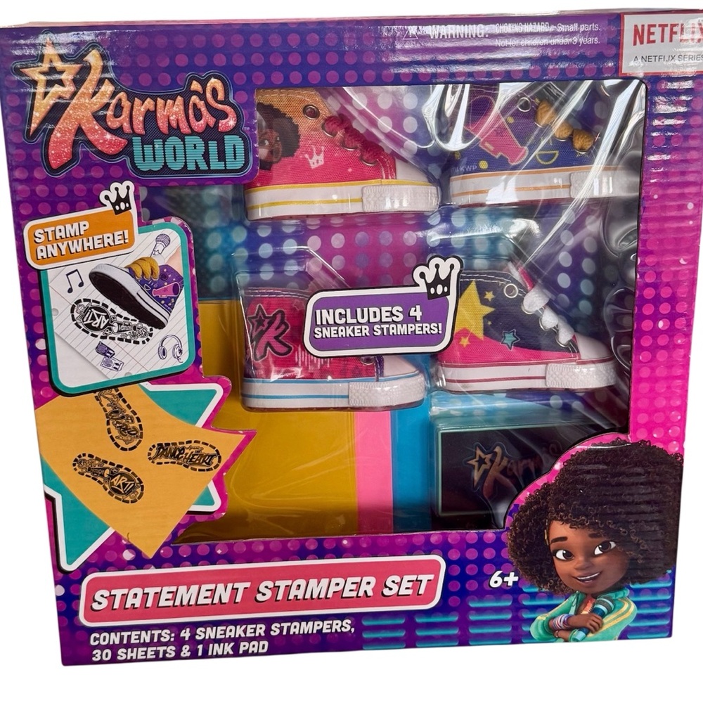 Netflix Karma’s World Statement Stamper Set - Multicolor